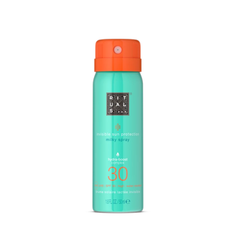 Солнцезащитный спрей-лосьон для тела Rituals The Ritual of Karma Invisible Sun Protection Milky Spray SPF 30 50 мл 1118228 фото
